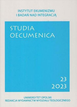 Studia Oecumenica - okładka