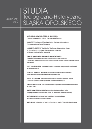 Studia Teologiczno-Historyczne Śląska Opolskiego - okładka czasopisma